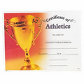 Certificate of Athletics